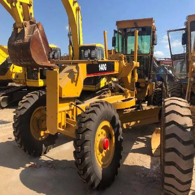 second hand japan made 140G motor grader for sale with good working condition ready to work