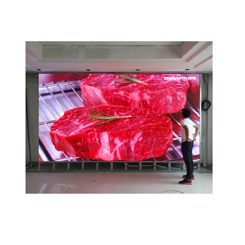 Die casting aluminum 576*576mm indoor P3 led video wall stage background led display screen