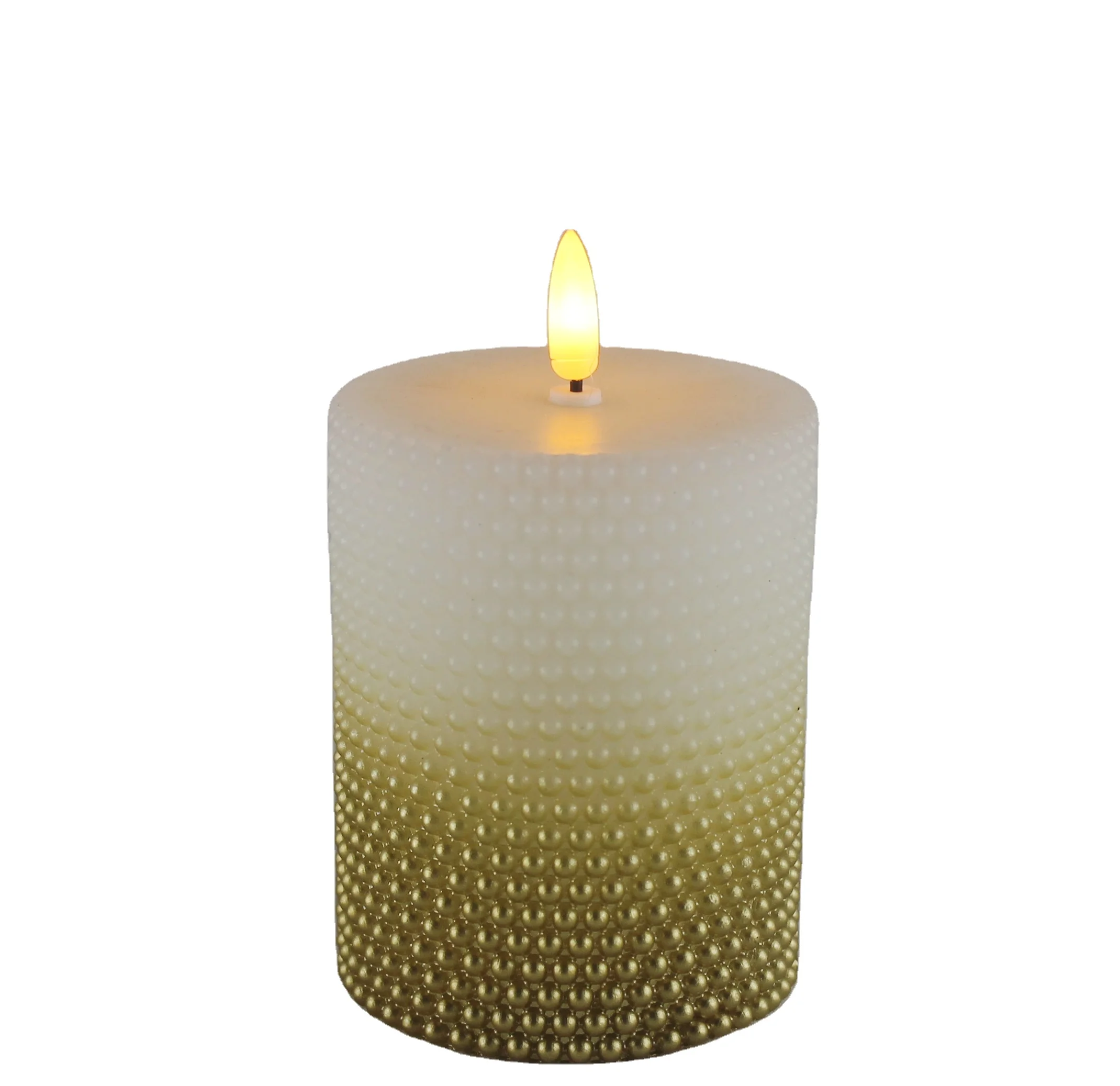 Wholesale LED  candles decorating real wax flameless candle eternal light candles