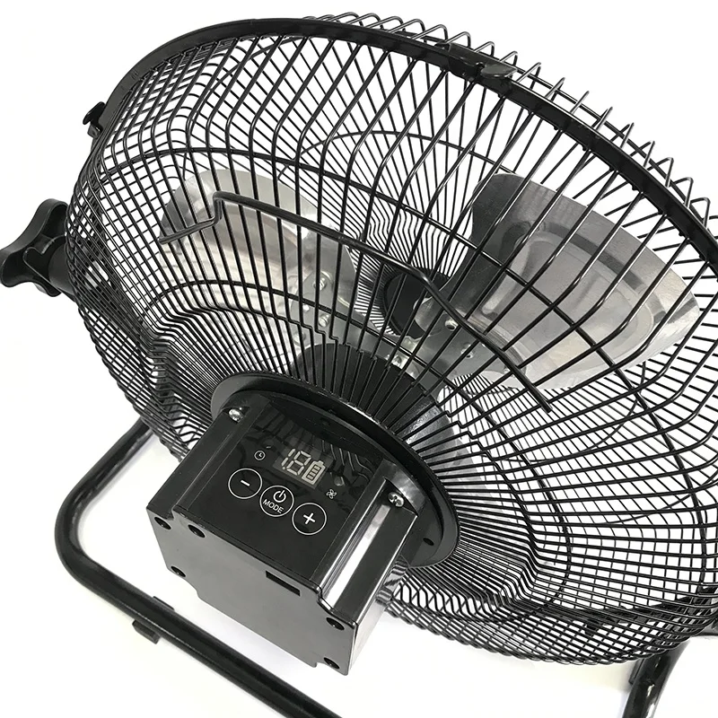 Battery Rechargeable Fan Dc 12v Portable Solar Fan 12 Inch Wireless Rechargeable Floor Fan