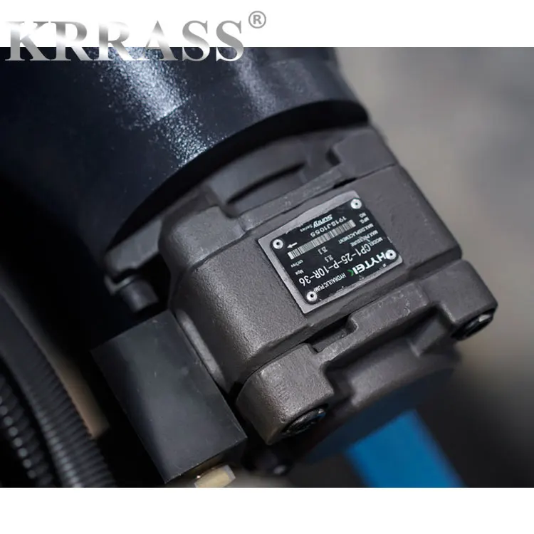 WC67K-125TX3200 with E21 NC Controller  krrass hydraulic press brake machine