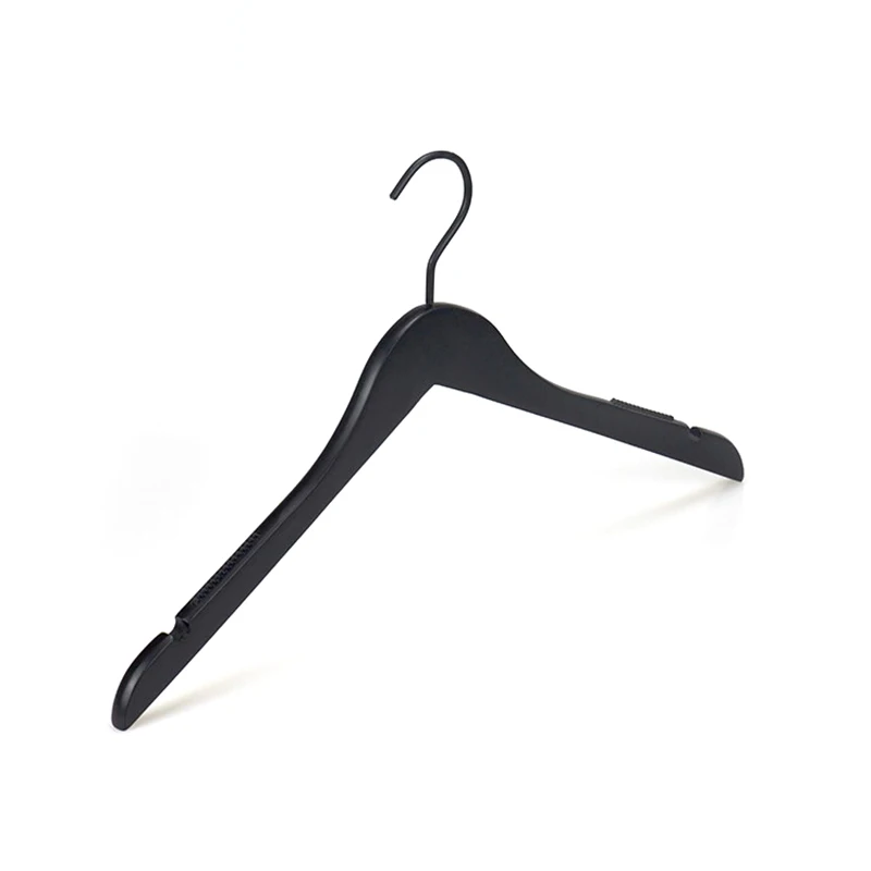 Fashion non-slip design laminated wooden hangers for shirt dress