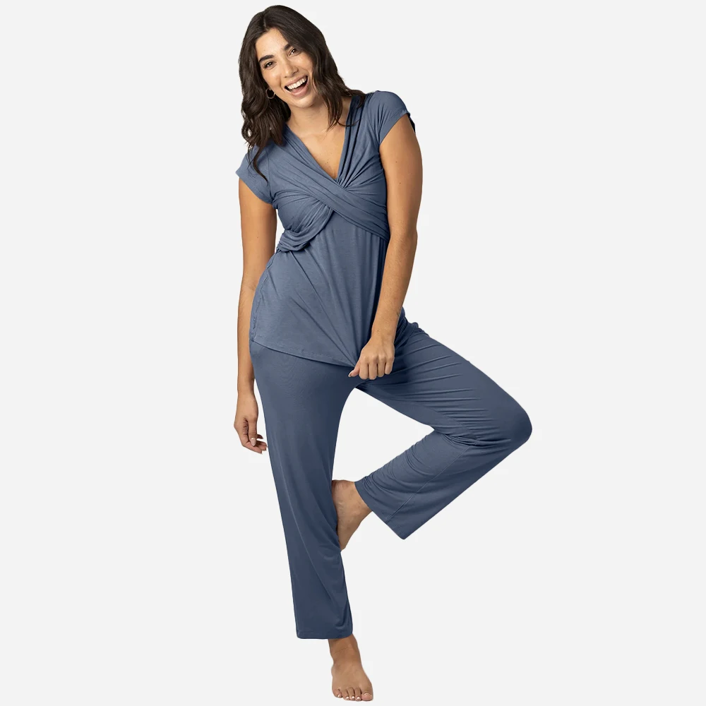 Soft Model Nursing Pyjama Set For Maternity Women Pyjamas