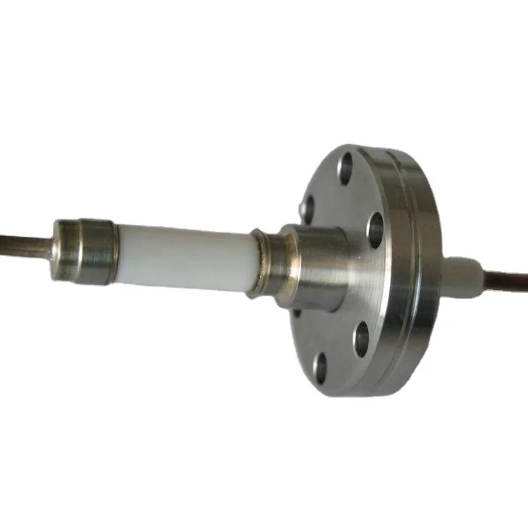 Custom Industrial Ceramic to Metal Brazed Feedthrough  with Good Insulation and Tight Sealing