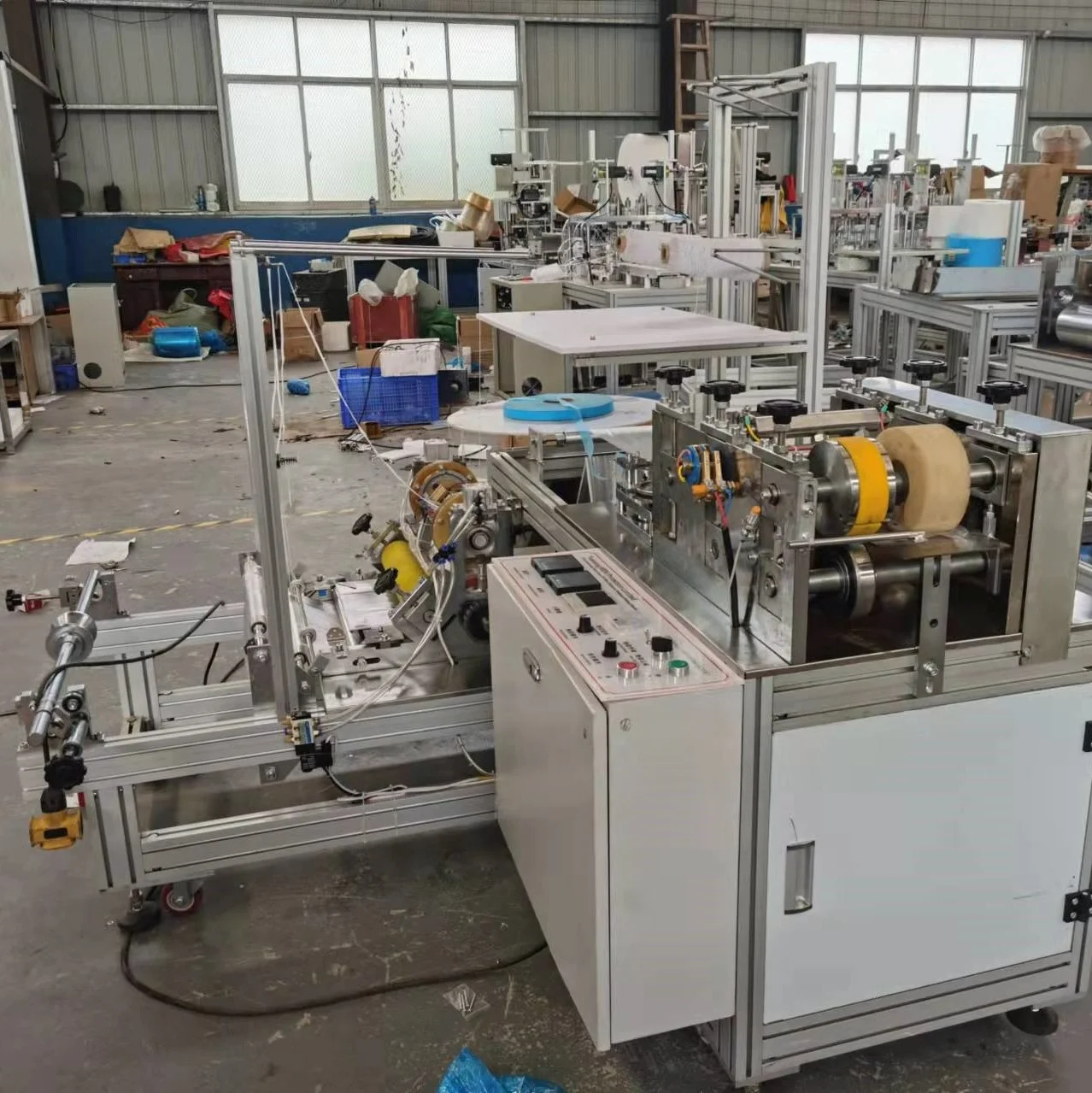 PE/CPE Shoe Cover Making Machine