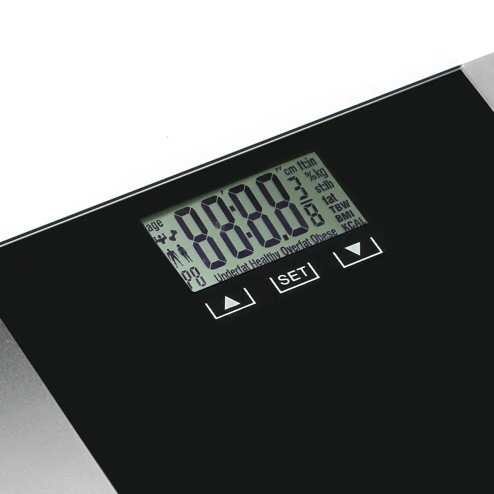 Body Fat Hydration Electronic Bathroon Scale Accurate Electronic Bathroom Scale Fat Health Monitoring
