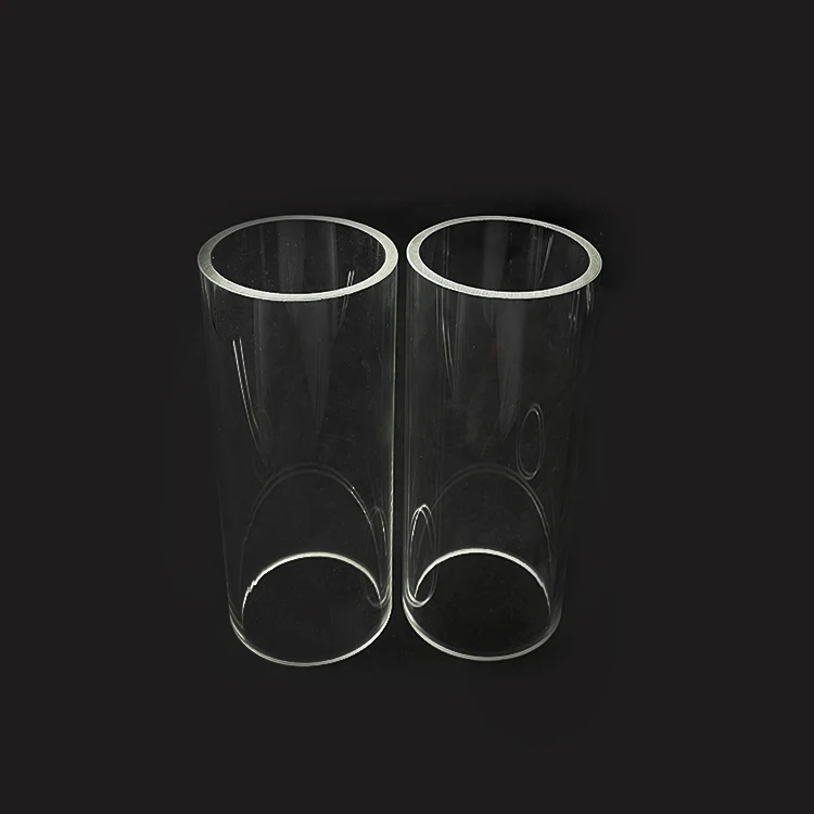 Customized Clear Heat Resistant Quartz Glass Tube