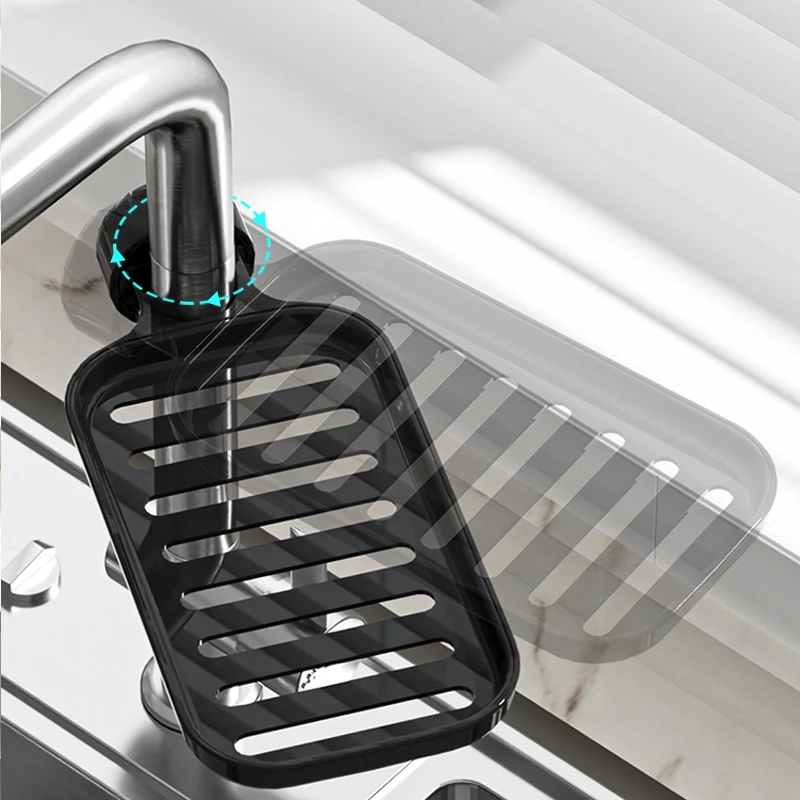 New faucet kitchen plastic storage household soap drain rack kitchen accessories new products