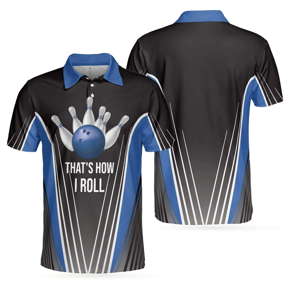 Custom design your own sublimated polyester 3D mens vintage zipper bowling polo shirt jersey