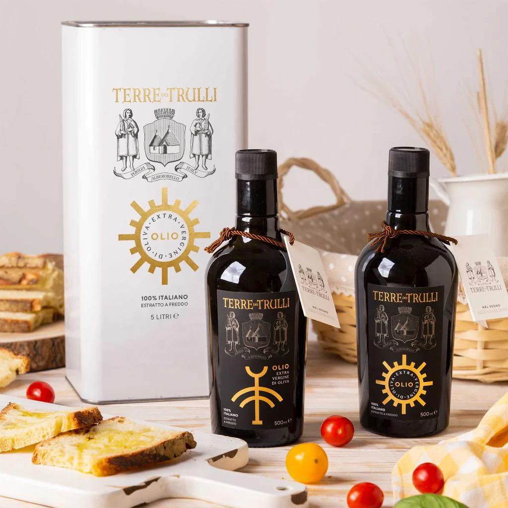 Premium Italian Quality Extra Virgin Olive Oil 1l Can - Mediterranean diet, edible EVO OIL