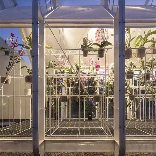 Hot sale outdoor glass clear transparent skylight panels anti-uv polycarbonate plastic sunroom