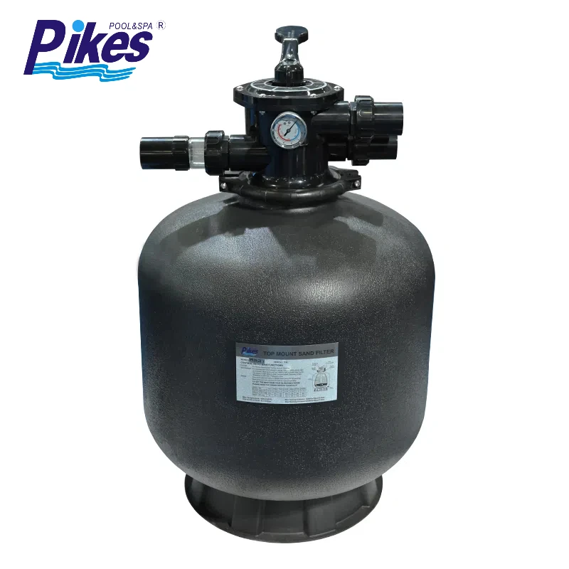 PIKES Factory Plastic Sand Filter For Swimming Pool Filtration Pool Equipment HDPE Sand Filter