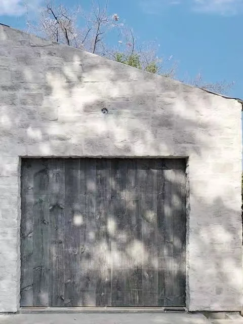 beige cream white off color stone wall siding cladding veneer landscape house decoration design