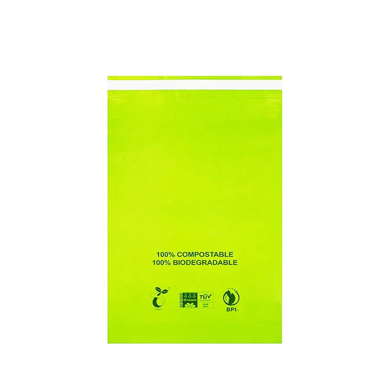 
100% Biodegradable Home Compost Mailer Industrial Compost Mailing Shipping Envelope Compostable Mailing Bag 