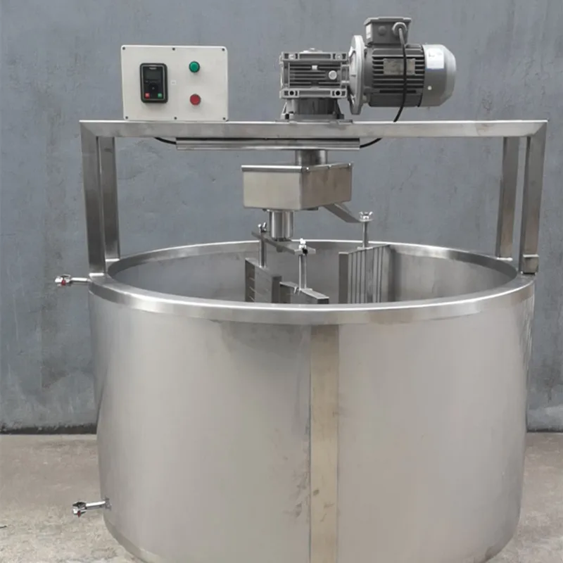 200 Gallon Open Top Stainless Steel Batch Pasteuriser Cheese Vat for Curd