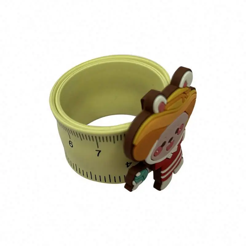 Cheap Rubber Pvc Reflector Wrap Clap Wristband Kids Pvc Reflective Slap Wristband Safety Sport Unspeakable Slap Band