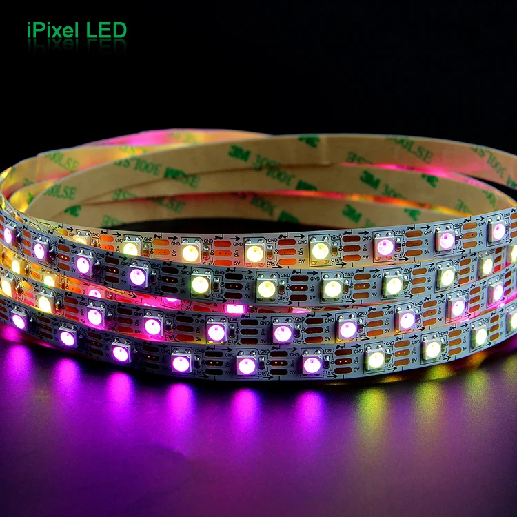 ws2812b 60leds/m led strip light 5 meters p reel 5v rgb