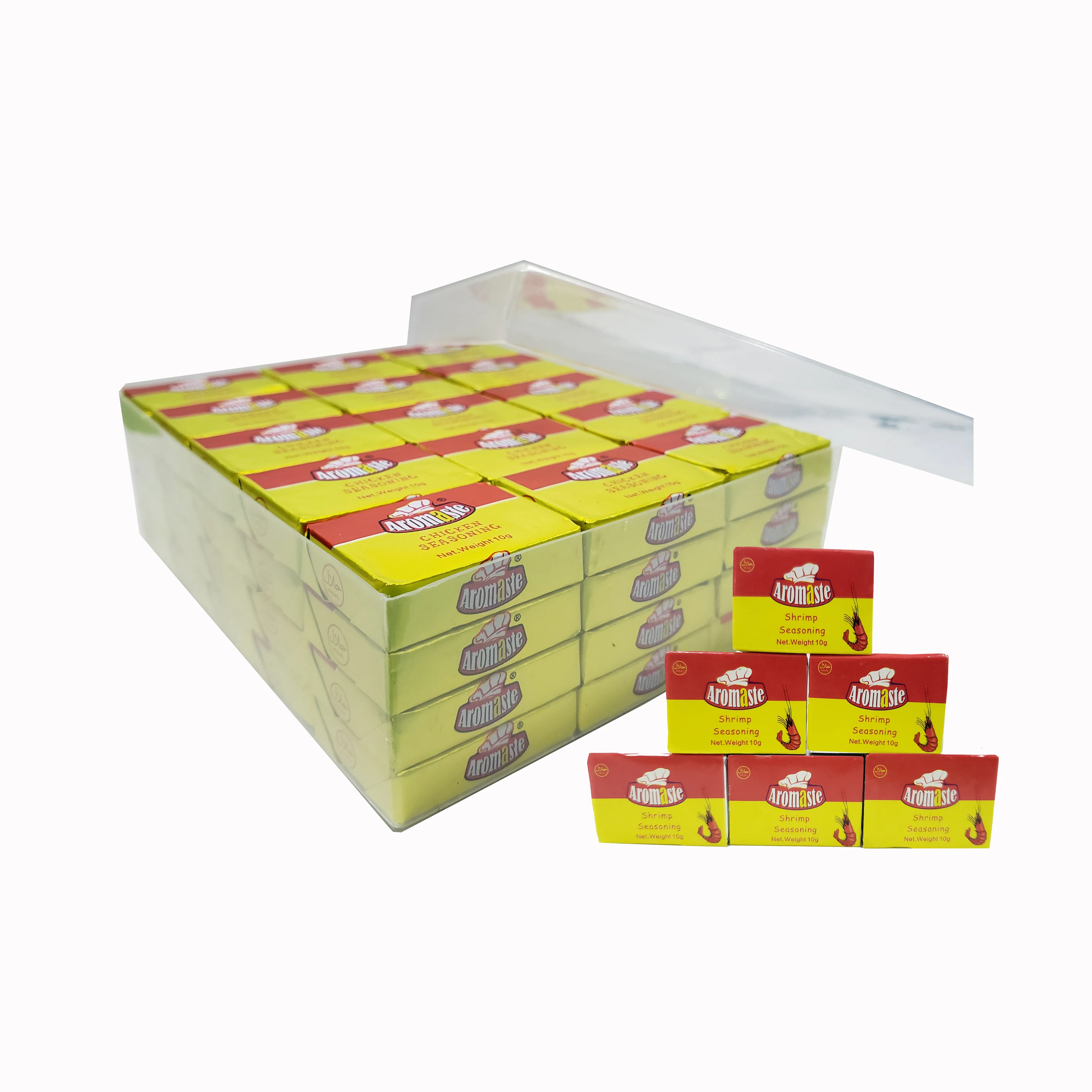 2023 Manufacture Wholesale HALAL/HACCP Yummy Shrimp Bouillon Cube For Africa