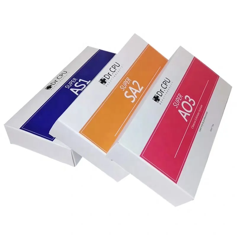 Korea AS1 SA2 AO3 30ml 5 bottles Facial Special Liquid Serum Aqua Peel Microdermabrasion Machine Solution