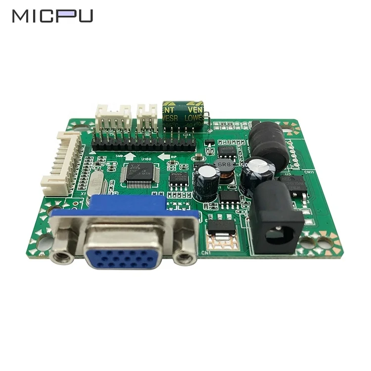 
Professional Custom Computer ship car Monitor Motherboard Driver Board LCD Display VGA to LVDS Interface Driver Board 