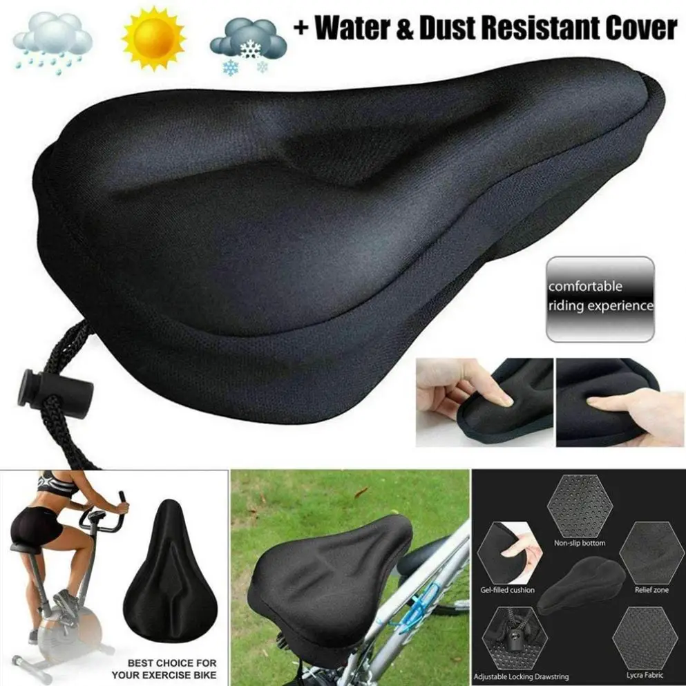 Istaride Bicycle Saddle Cover High Elastic Dust-proof Cushion Protector Replacing Outdoor Biking Guard Cycling Seat Cover