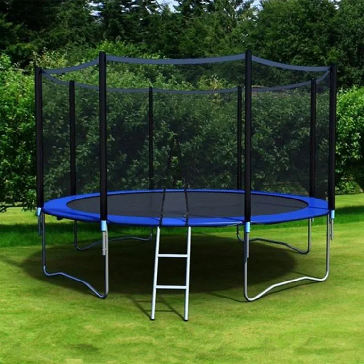 round trampoline with net for family PP mat trampoline