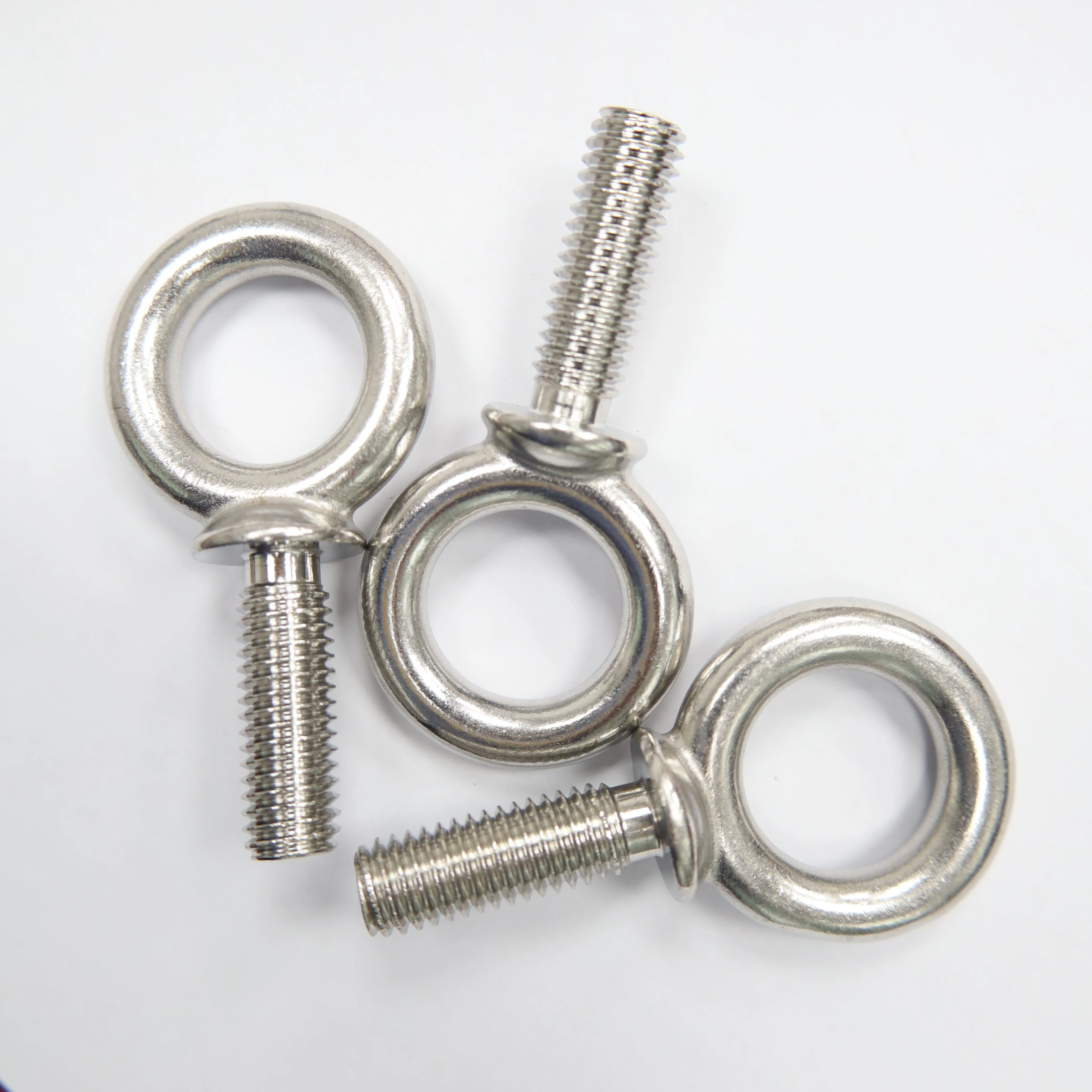 High Quality US Type G279 Shoulder Type Forged Stainless Steel AISI 304 AISI 316 Machinery Eye Bolts