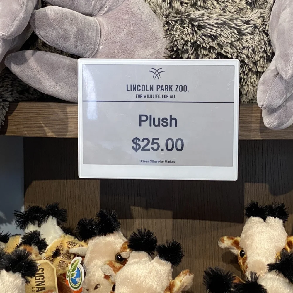 ESL Electronic Shelf Label Manufacturers E Ink Digital Price Tags 7.5 inch Multiple Sizes Shelf Tags