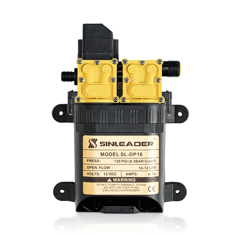 12 24 volt dc agricultural electric spray booster list of water pressure pump