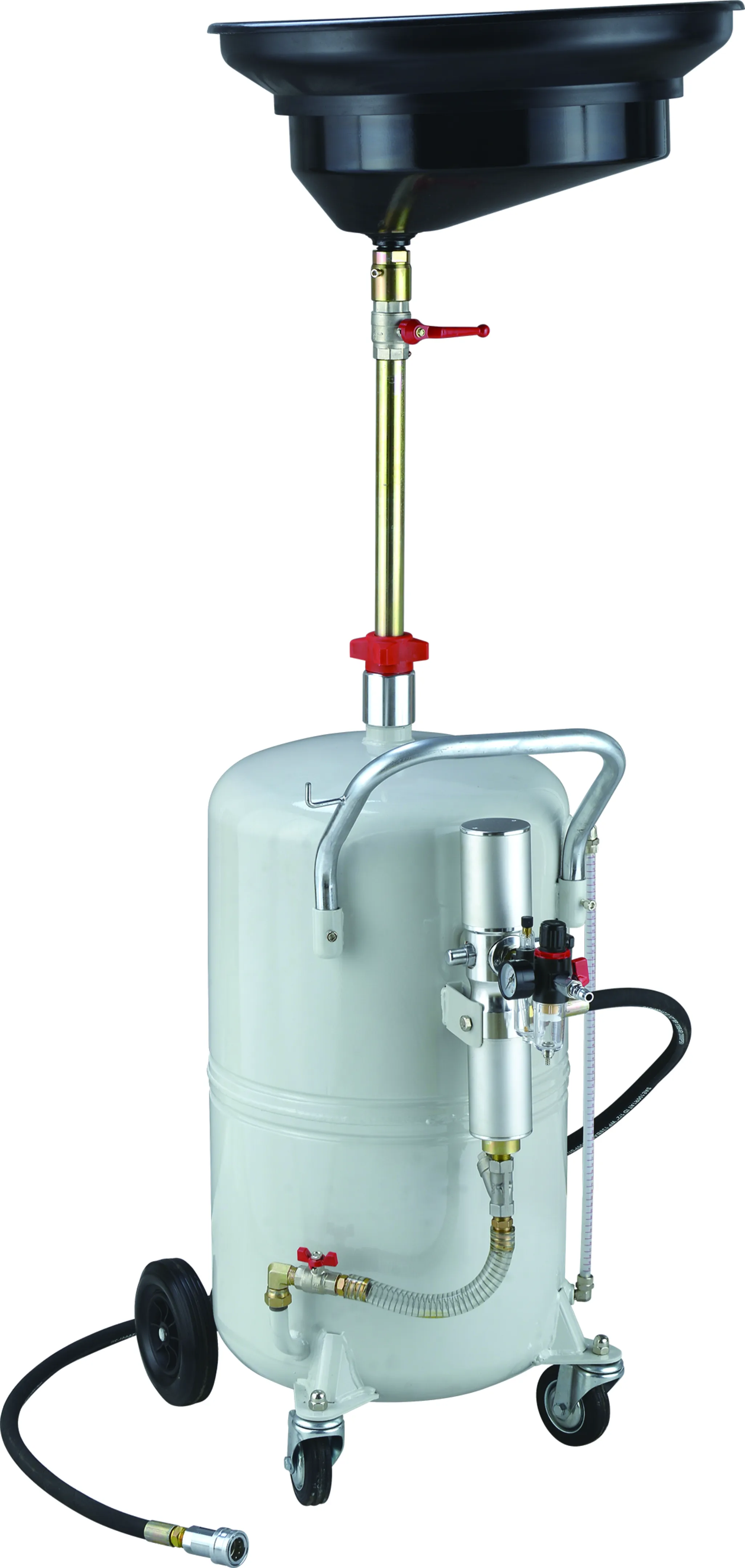 Waste Oil Drain Tank 90L Oil Drain Air Operated Drainer Oil Change, Oil Drain Container, Fluid Fuel Transfer Drai