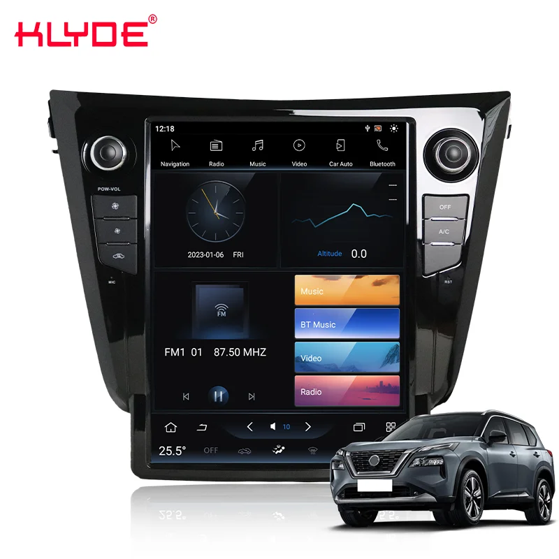 Android 12.0 Car Radio Multimedia Video Player for Nissan X-Trail T32 Qashqai j11 2014-2019 Stereo Carplay Auto DSP GPS