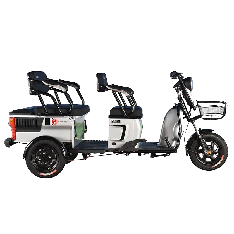 Fashion Electric Tricycle Adult 3 Wheel Tricycle Mobility Scooter For Adult Family Use With 650W Motor