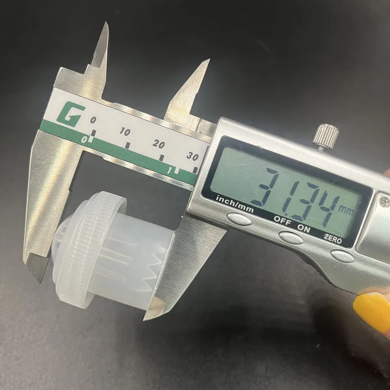 30mm plastic hot selling Creative Beverage fruit powder bottle cap pressed powder bottle lid