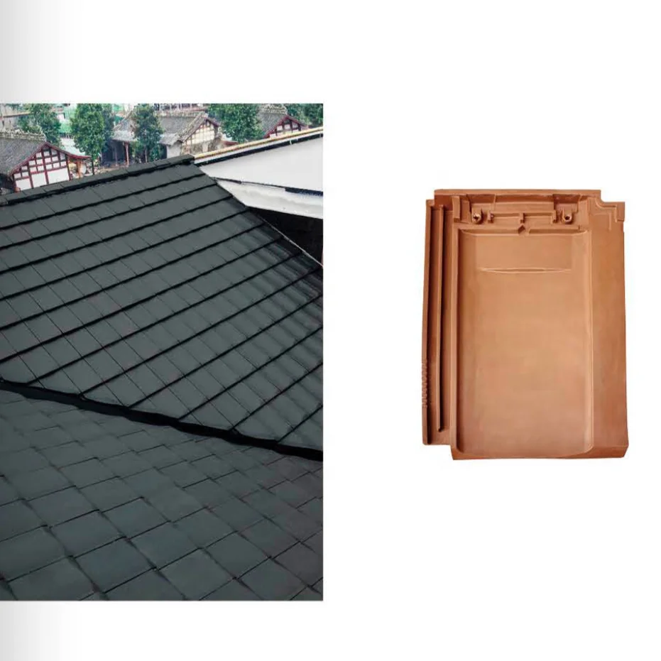 long life traditional roof tile clay/ terracotta roofing