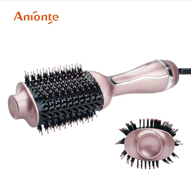 ANIONTE One Step Hair Dryer brush Volumizer heat hair straightener brush
