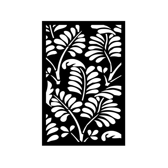 powder coated cut aluminum garden  garden   border decorative fence