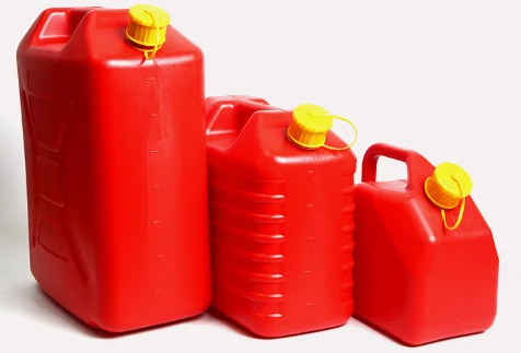 HDPE 20L Plastic Gasoline Jerry Can Portable Fuel Tank for Car Motorcycle Red Plastic Barrels Open Top 55 Gallon for Shipping