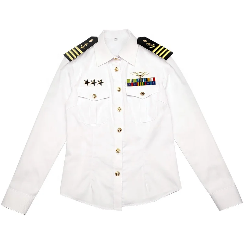 Uniform Shirt Office Formal Work Wear Skirt Suits For Women