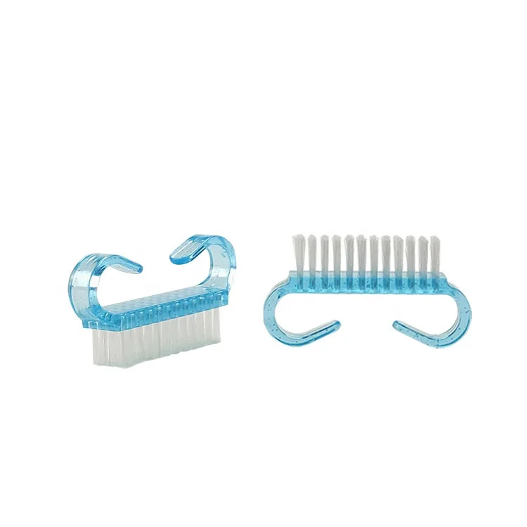 Manicure Pedicure Tool cleaning Wholesales Nail Care Plastic Nail Brush Fingernail Cleaning Brush