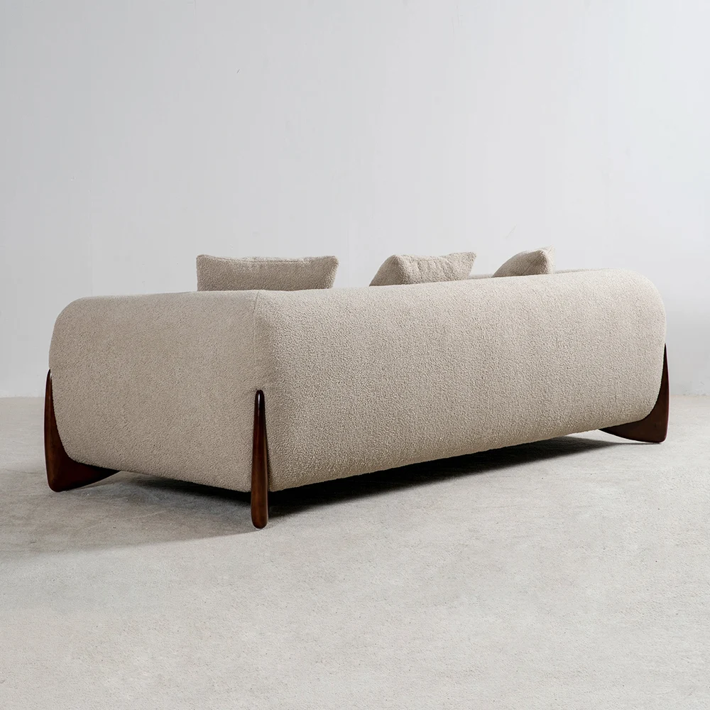 Miglio 5792 Luxury European Style Lounge Suite Sofa Set Living Room Furniture Modern Couch Fabric 1+2+3 + Bedroom Furniture Soft