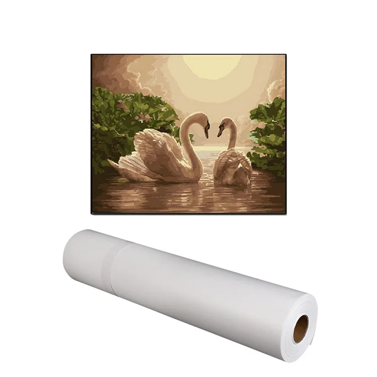 340gsm lightweight linen cotton artist canvas roll oil painting handmade art supplies