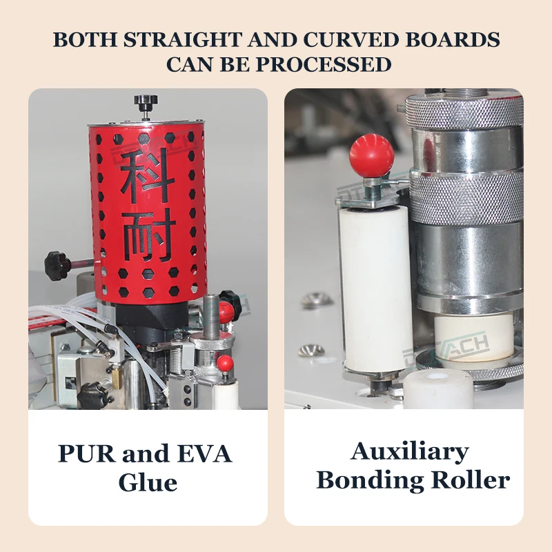 DTMACH KN-620 curve edgebanding trimmer machine furnture automatic curve edge banding machinery