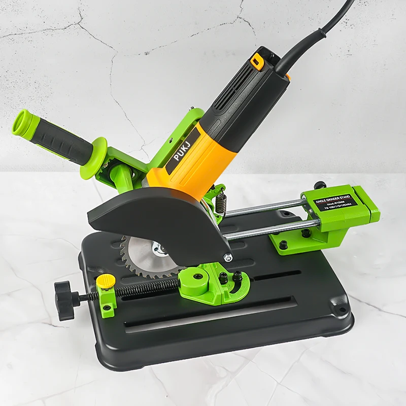 Angle grinder bracket multifunctional angle grinder stand modified table saw cutting machine bracket fixed shelf