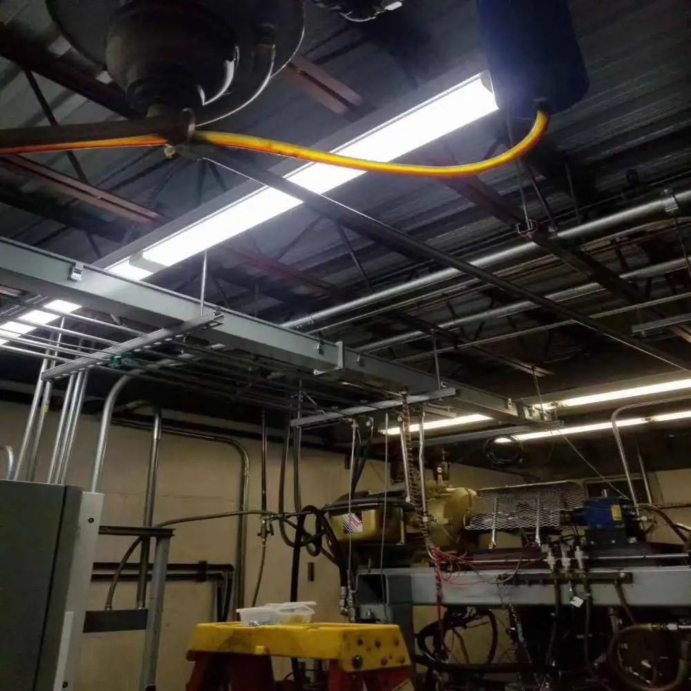 Industrial LED Light 2T8 Retrofit Kit Replacement Fluorescent lamp Low Bay Fixture