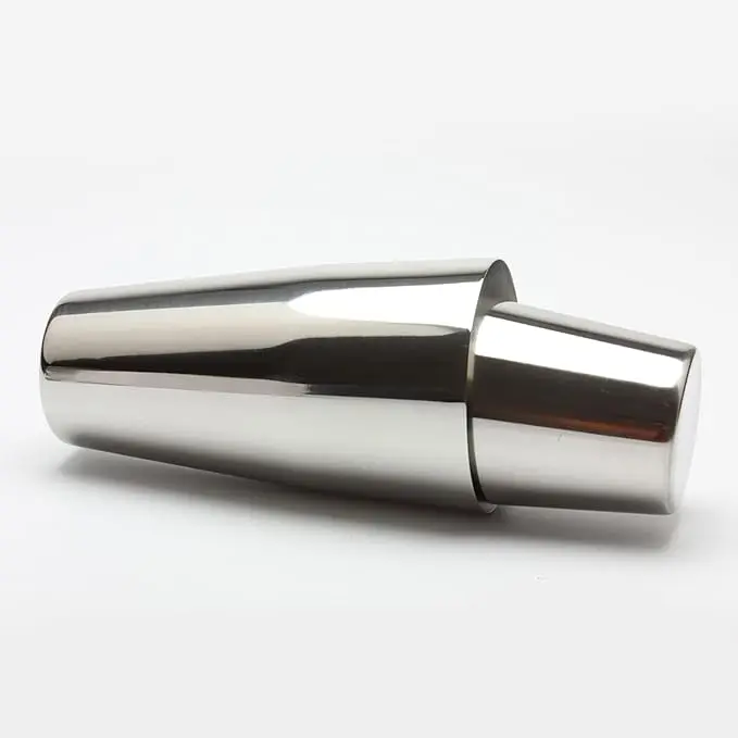 Boston Shaker Set for Drink Mixing, Premium 18/8 Stainless Steel Martini Shaker for Bartending and Home Bar