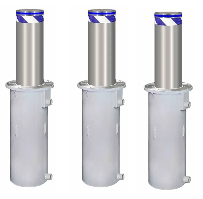 Car barrier astm k12 crash traffic signs rising manual retractable bollards for driveway