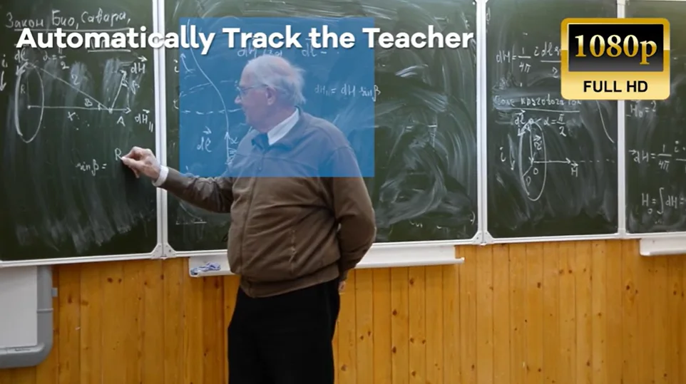 Easy to Use Lecturer Tracking Classroom Video Web Cam Teacher Auto Tracking Camera