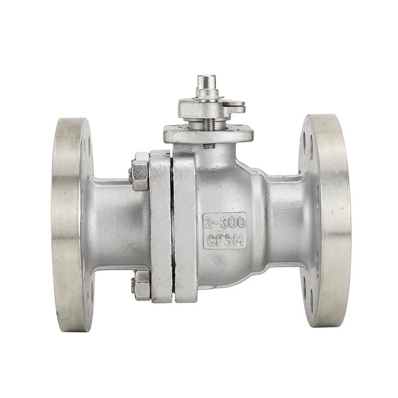 300LB 1/2inch Stainless Steel CF8 Medium Pressure Flange Ball Valve