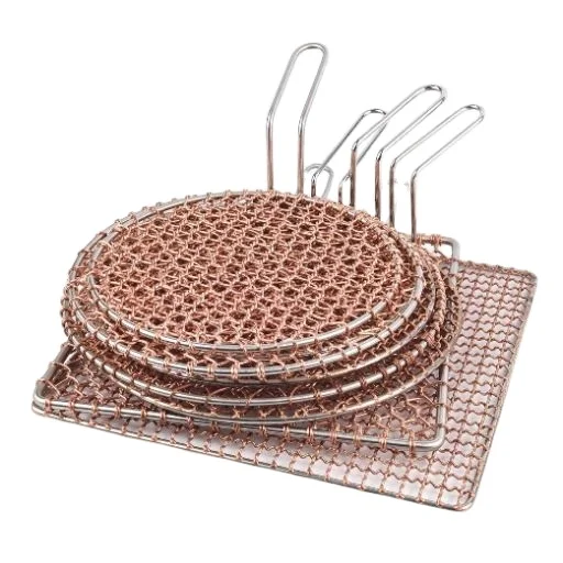 Hot Sale Korean Equipment Hot Sale Barbecue Restaurant Copper Bbq Grill Wire Mesh