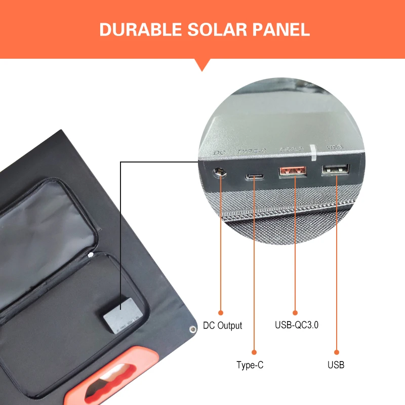 2023 new arrival 180W 200W 400W foldable solar panel water resistance for car for house for camping for 5G mobile phone